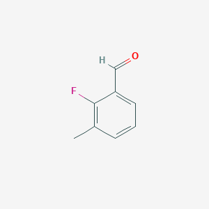 molecular formula C8H7FO B1362394 2-氟-3-甲基苯甲醛 CAS No. 886762-64-7