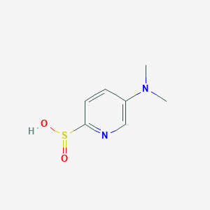 5-(Dimethylamino)pyridine-2-sulfinic acid