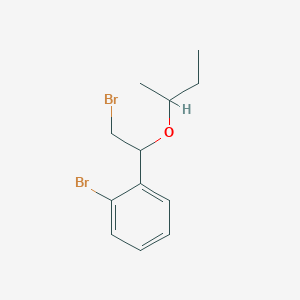 1-Bromo-2-(2-bromo-1-(sec-butoxy)ethyl)benzene