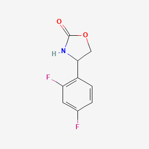 4-(2,4-Difluorophenyl)oxazolidin-2-one