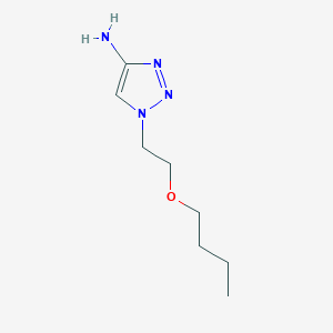 1-(2-Butoxyethyl)-1h-1,2,3-triazol-4-amine