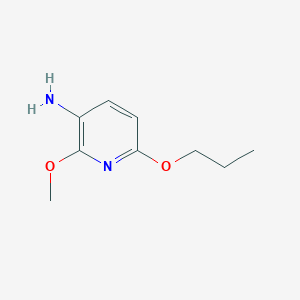 2-Methoxy-6-propoxypyridin-3-amine