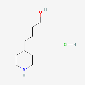 molecular formula C9H20ClNO B1362402 4-(4-哌啶基)-1-丁醇盐酸盐 CAS No. 199475-41-7
