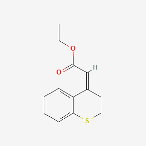 Ethyl 2-(thiochroman-4-ylidene)acetate