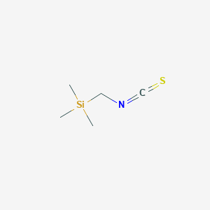 molecular formula C5H11NSSi B13624073 (Isothiocyanatomethyl)trimethylsilane 