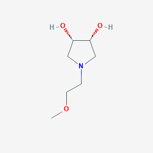 (3R,4S)-1-(2-methoxyethyl)pyrrolidine-3,4-diol