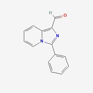 B1362413 3-Phenylimidazo[1,5-a]pyridine-1-carbaldehyde CAS No. 446830-54-2