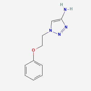 1-(2-Phenoxyethyl)-1h-1,2,3-triazol-4-amine