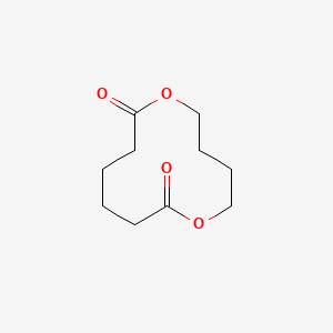 molecular formula C10H16O4 B1362418 1,6-二氧杂环十二烷-7,12-二酮 CAS No. 777-95-7