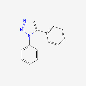 molecular formula C14H11N3 B1362423 1,5-二苯基-1H-1,2,3-三唑 CAS No. 4874-85-5