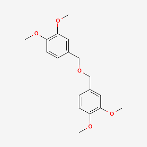 molecular formula C18H22O5 B1362430 Diveratryl ether CAS No. 23702-54-7