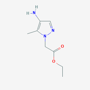 Ethyl 2-(4-amino-5-methyl-1h-pyrazol-1-yl)acetate