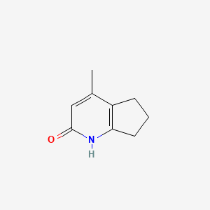 molecular formula C9H11NO B1362439 4-甲基-6,7-二氢-5H-环戊并[B]吡啶-2-醇 CAS No. 20594-30-3