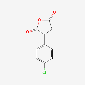 B1362440 3-(4-Chlorophenyl)oxolane-2,5-dione CAS No. 776-52-3