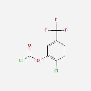 2-Chloro-5-(trifluoromethyl)phenyl chloroformate