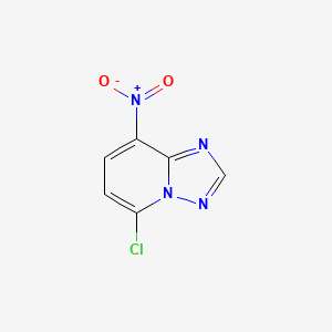 5-Chloro-8-nitro-[1,2,4]triazolo[1,5-a]pyridine