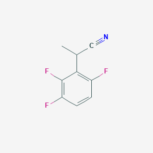 2-(2,3,6-Trifluorophenyl)propanenitrile