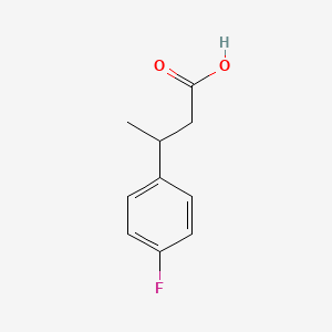 molecular formula C10H11FO2 B1362448 3-(4-氟苯基)丁酸 CAS No. 15954-41-3