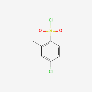 molecular formula C7H6Cl2O2S B1362476 4-氯-2-甲基苯磺酰氯 CAS No. 56157-92-7