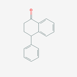 molecular formula C16H14O B1362493 4-苯基-3,4-二氢-1(2H)-萘酮 CAS No. 14578-68-8