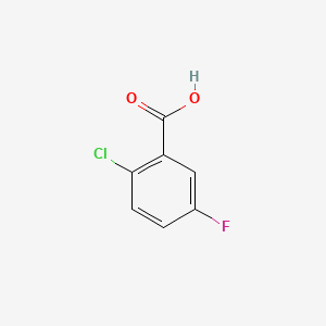 molecular formula C7H4ClFO2 B1362504 2-氯-5-氟苯甲酸 CAS No. 2252-50-8