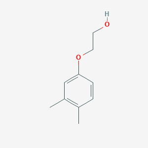 molecular formula C10H14O2 B1362506 2-(3,4-二甲基苯氧基)乙醇 CAS No. 34221-43-7