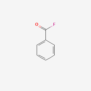 molecular formula C7H5FO B1362543 Benzoyl fluoride CAS No. 455-32-3