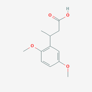 3-(2,5-Dimethoxyphenyl)butanoic acid