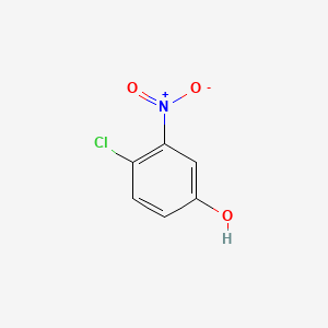 molecular formula C6H4ClNO3 B1362549 4-氯-3-硝基苯酚 CAS No. 610-78-6
