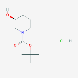 (S)-N-(tert-butoxycarbonyl)-3-hydroxypiperidine hydrochloride