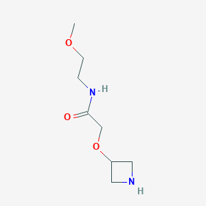 2-(azetidin-3-yloxy)-N-(2-methoxyethyl)acetamide