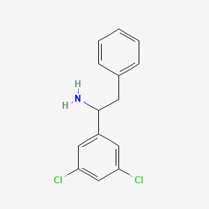 1-(3,5-Dichlorophenyl)-2-phenylethan-1-amine