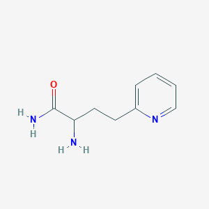 2-Amino-4-(pyridin-2-yl)butanamide