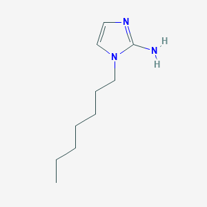 1-Heptyl-1h-imidazol-2-amine