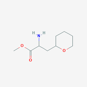 Methyl 2-amino-3-(tetrahydro-2h-pyran-2-yl)propanoate