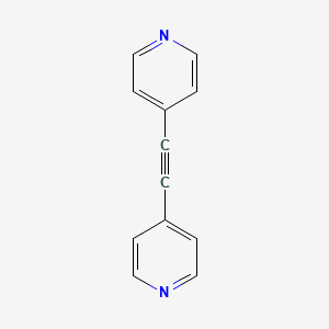 molecular formula C12H8N2 B1362585 1,2-二(吡啶-4-基)乙炔 CAS No. 73564-69-9