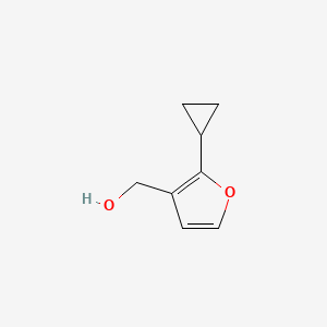 (2-Cyclopropylfuran-3-yl)methanol