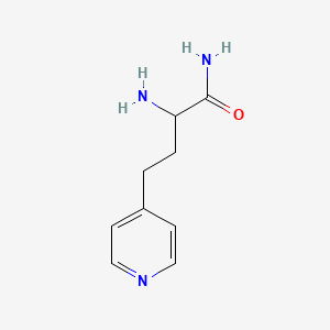 2-Amino-4-(pyridin-4-yl)butanamide