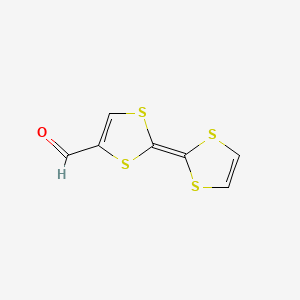 molecular formula C7H4OS4 B1362591 甲醛四硫富瓦烯 CAS No. 68128-94-9