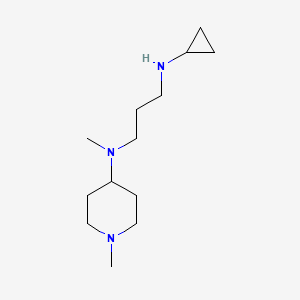 n1-Cyclopropyl-n3-methyl-n3-(1-methylpiperidin-4-yl)propane-1,3-diamine