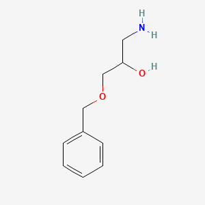 molecular formula C10H15NO2 B1362595 1-氨基-3-苄氧基-丙烷-2-醇 CAS No. 90503-15-4