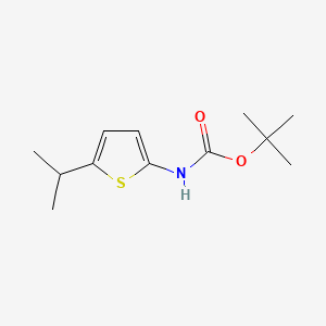 tert-butylN-[5-(propan-2-yl)thiophen-2-yl]carbamate