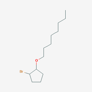 1-Bromo-2-(octyloxy)cyclopentane