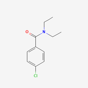 molecular formula C11H14ClNO B1362602 4-chloro-N,N-diethylbenzamide CAS No. 7461-38-3