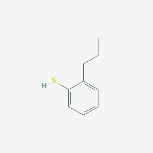 molecular formula C9H12S B13626051 2-Propylbenzene-1-thiol CAS No. 90535-39-0