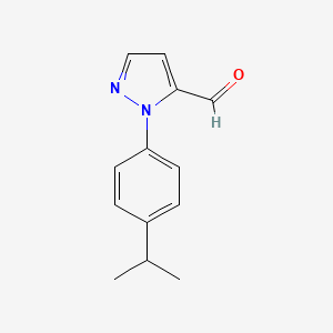 1-(4-Isopropylphenyl)-1H-pyrazole-5-carbaldehyde