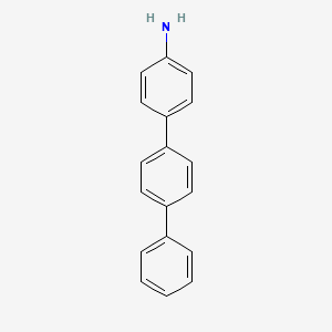 molecular formula C18H15N B1362608 4-Amino-p-terphenyl CAS No. 7293-45-0