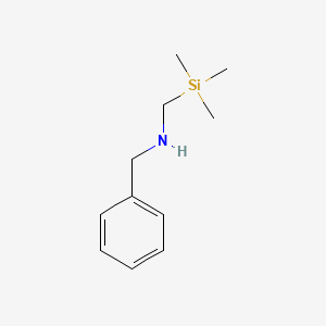molecular formula C11H19NSi B1362614 N-(三甲基甲硅烷基甲基)苯甲胺 CAS No. 53215-95-5