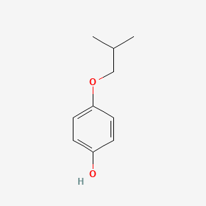 molecular formula C10H14O2 B1362617 4-(2-Methylpropoxy)phenol CAS No. 56069-36-4