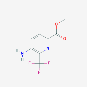 Methyl 5-amino-6-(trifluoromethyl)picolinate